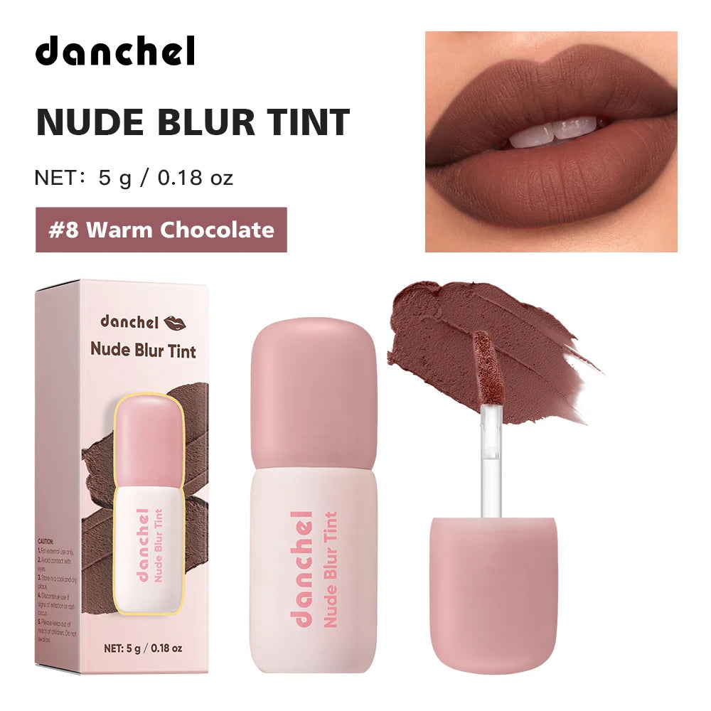Nude Blur Tint Smudge‑proof Visibly Smooths Lip Lines Airy Matte Texture Lip gloss Wide Range of Shades 2-in 1 Lip & Cheek Tint Peaceful Pleasures Health and Wellness Warm Chocolate