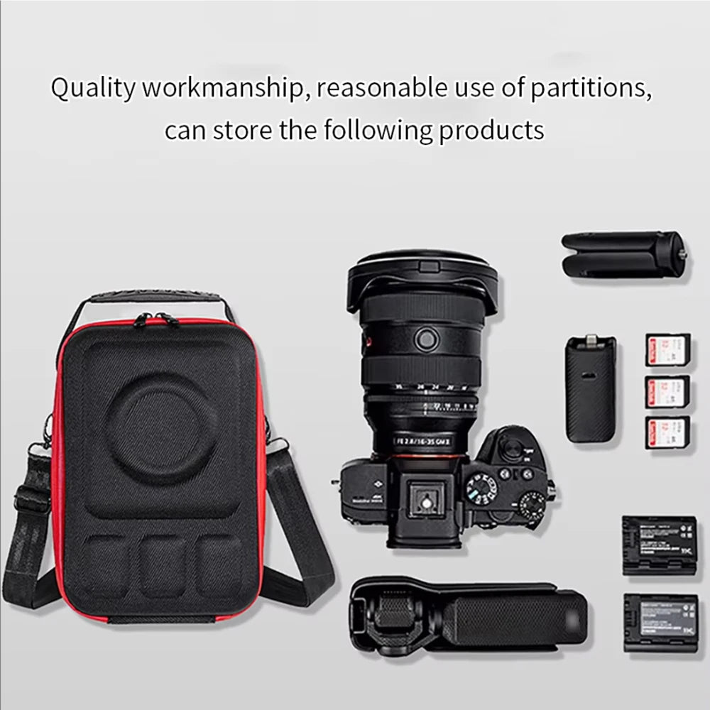 Durable&Shockproof Protection Camera Storage Case For Cn R62 R8 For Nk Z6 Z5 ZF For Sn A7C2 Portable Travel Carrying Camera Bag Peaceful Pleasures Health and Wellness