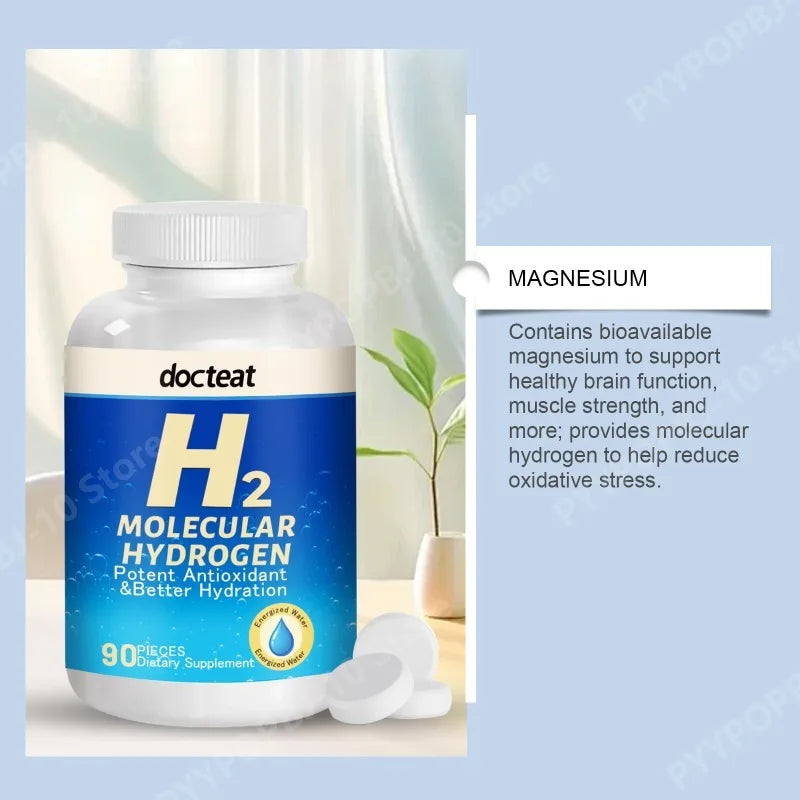 Docteat Hydrogen Water Tablets | Daily Hydration Support