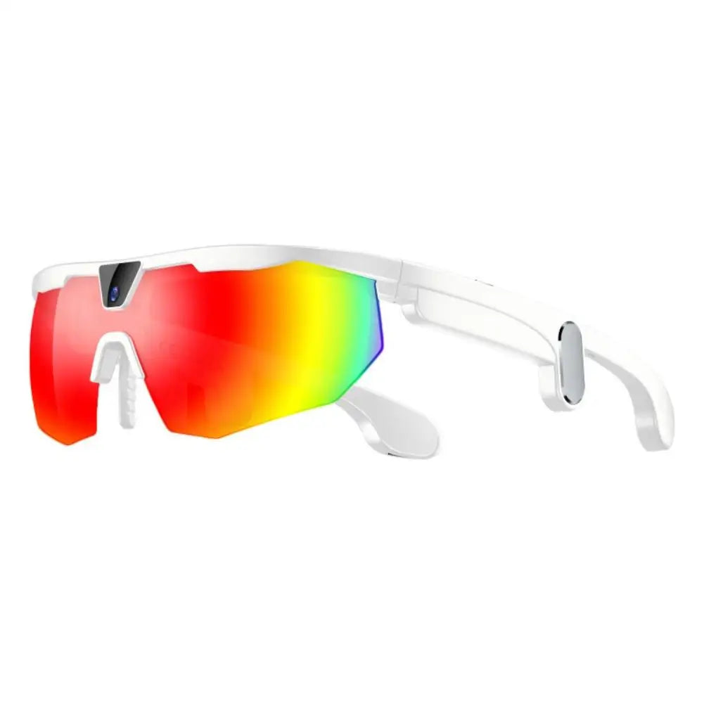 AI Smart Cycling Glasses – 8MP Camera, Bluetooth & Translation