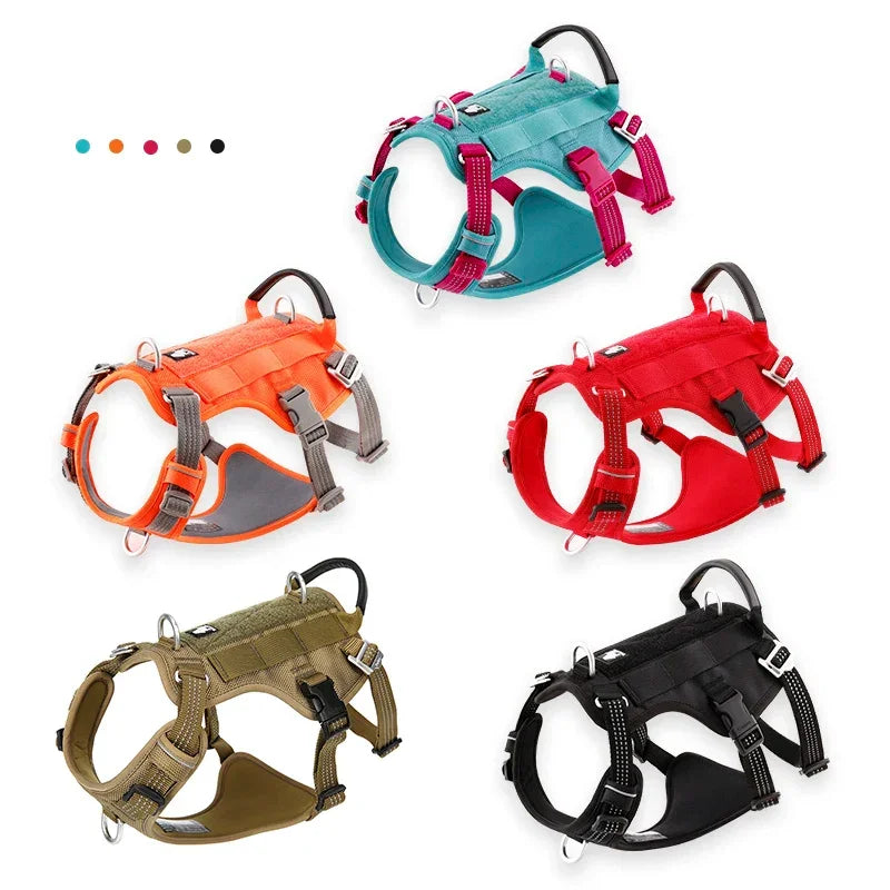 Truelove Escape Proof Pet Harness No Pull Reflective Adjustable Soft Padded Pet Vest Service Dog Harness Handle Climbing TLH7011 Peaceful Pleasures Health and Wellness