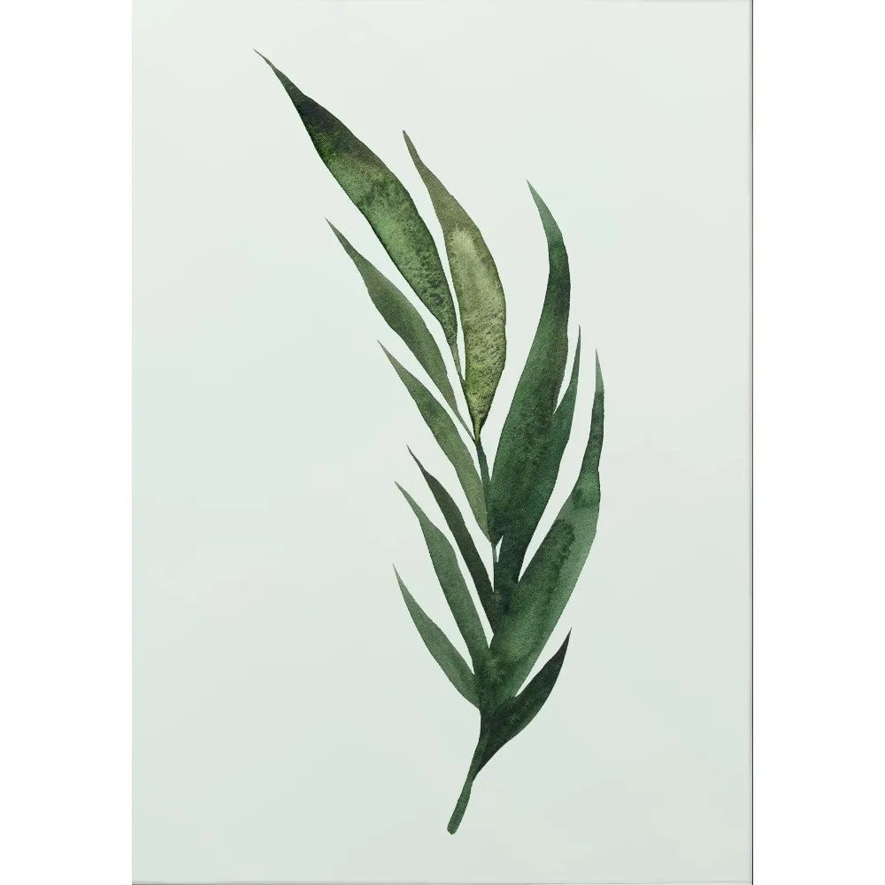 Garden Flower Vase Canvas Wall Art Print – Modern Floral Poster