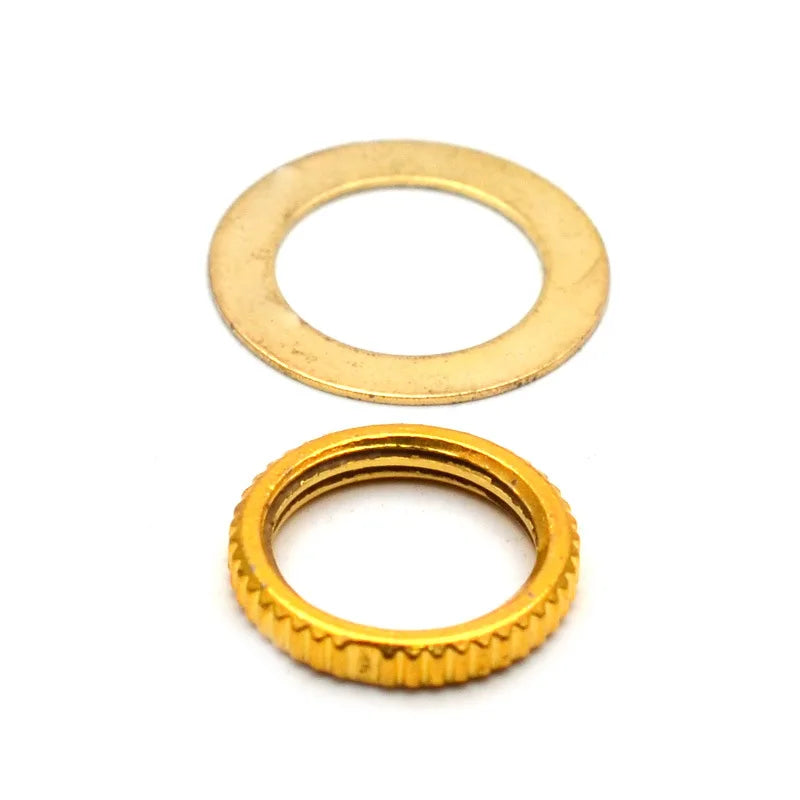 M12 Guitar Bass Shake Switch Nut Gasket Musical Instrument