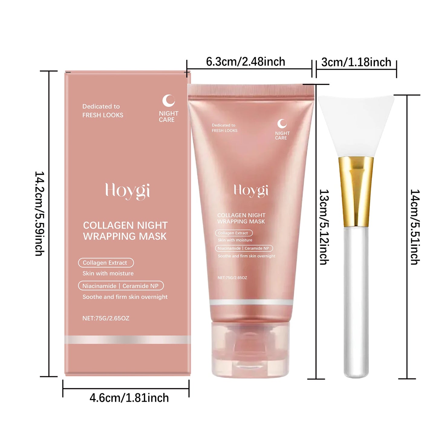 Collagen Peel-Off Face Mask – Firming, Hydrating & Pore Shrinking