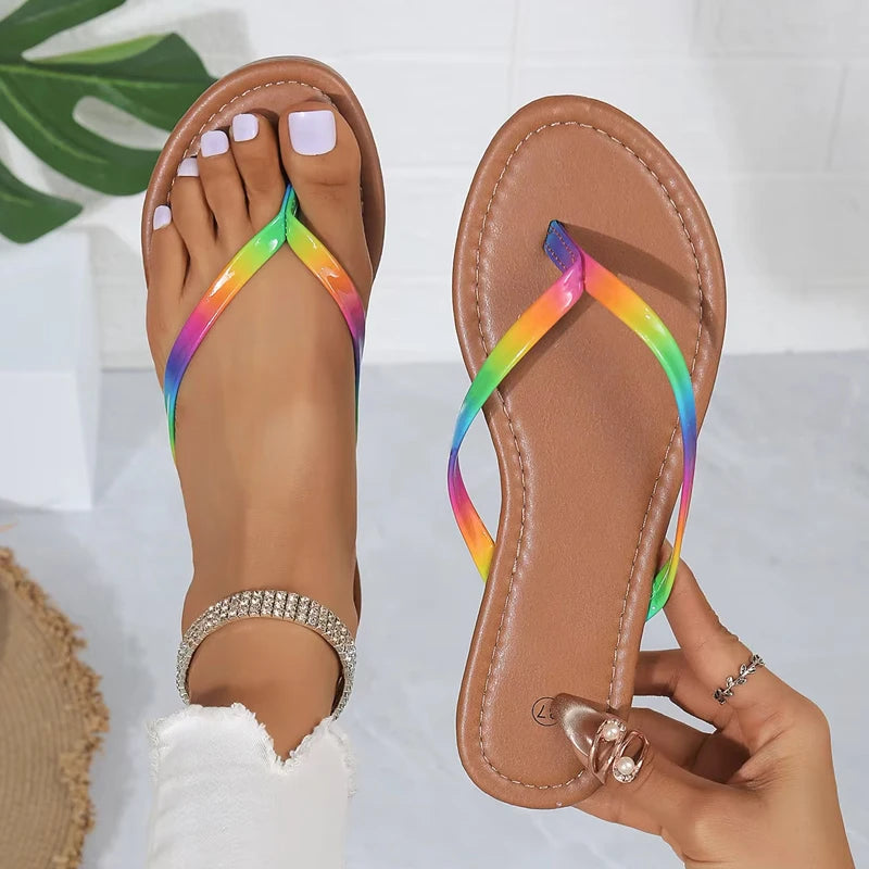 Women's Summer Flat Flip Flops | Soft EVA Beach Sandals