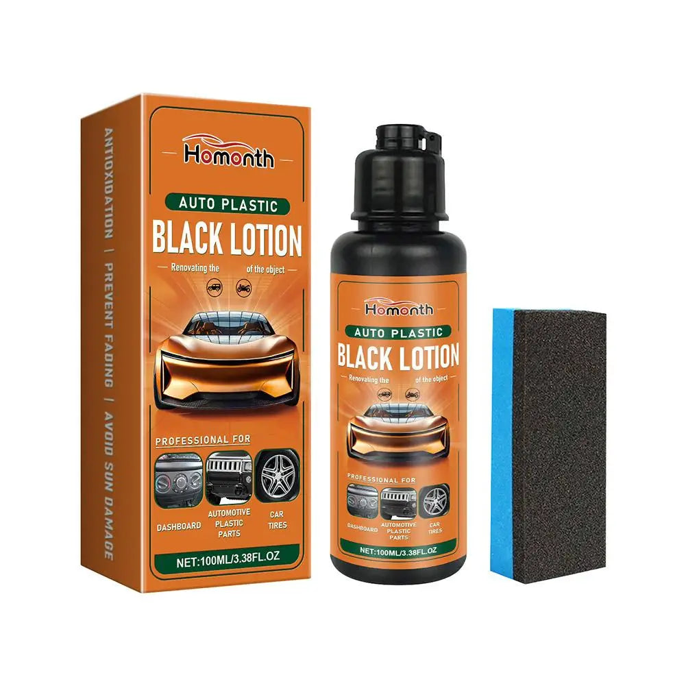 100ml Car Plastic Restorer Back To Black Gloss Auto Plastic Polish And Repair Coating Renovation Agent For Car Detailing Peaceful Pleasures Health and Wellness 1PCS