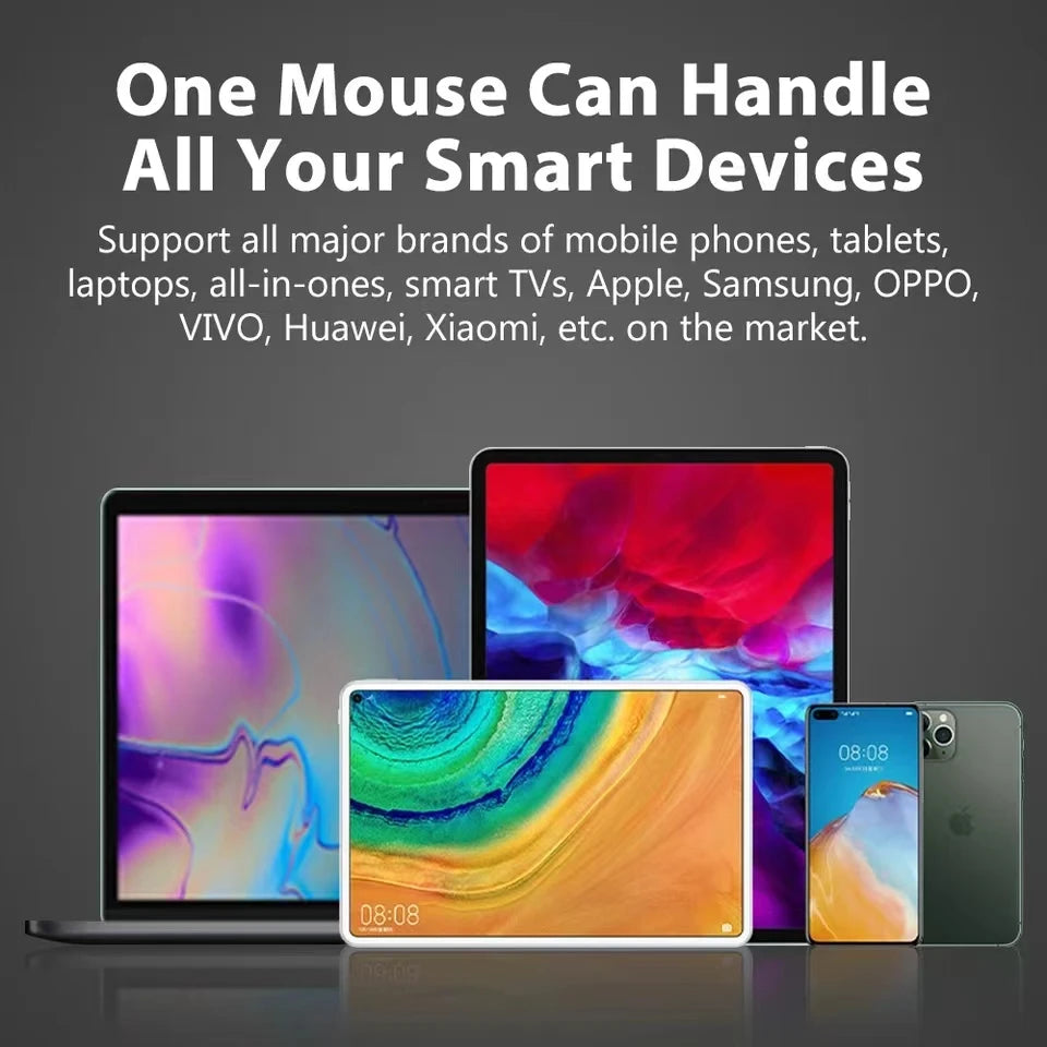Rechargeable Wireless Mouse – Bluetooth & 2.4G Dual Mode