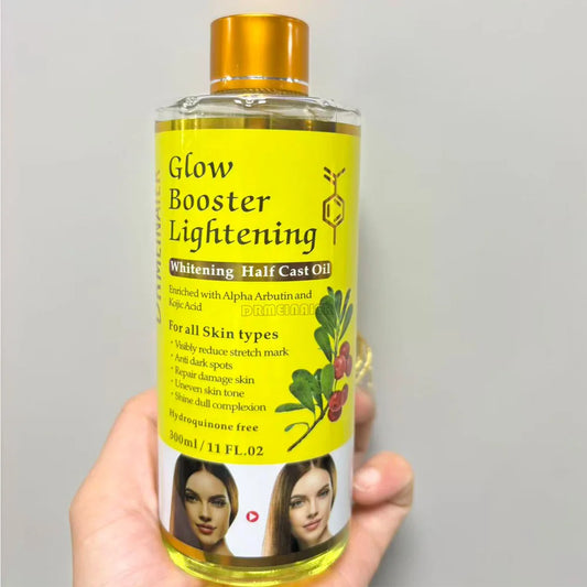 200ml Alpha Arbutin And Kojic Acid Whitening Serum Glow Booster Cast Oil Reduce Stretch Mark And Dark Spots Repair Damage Skin Peaceful Pleasures Health and Wellness