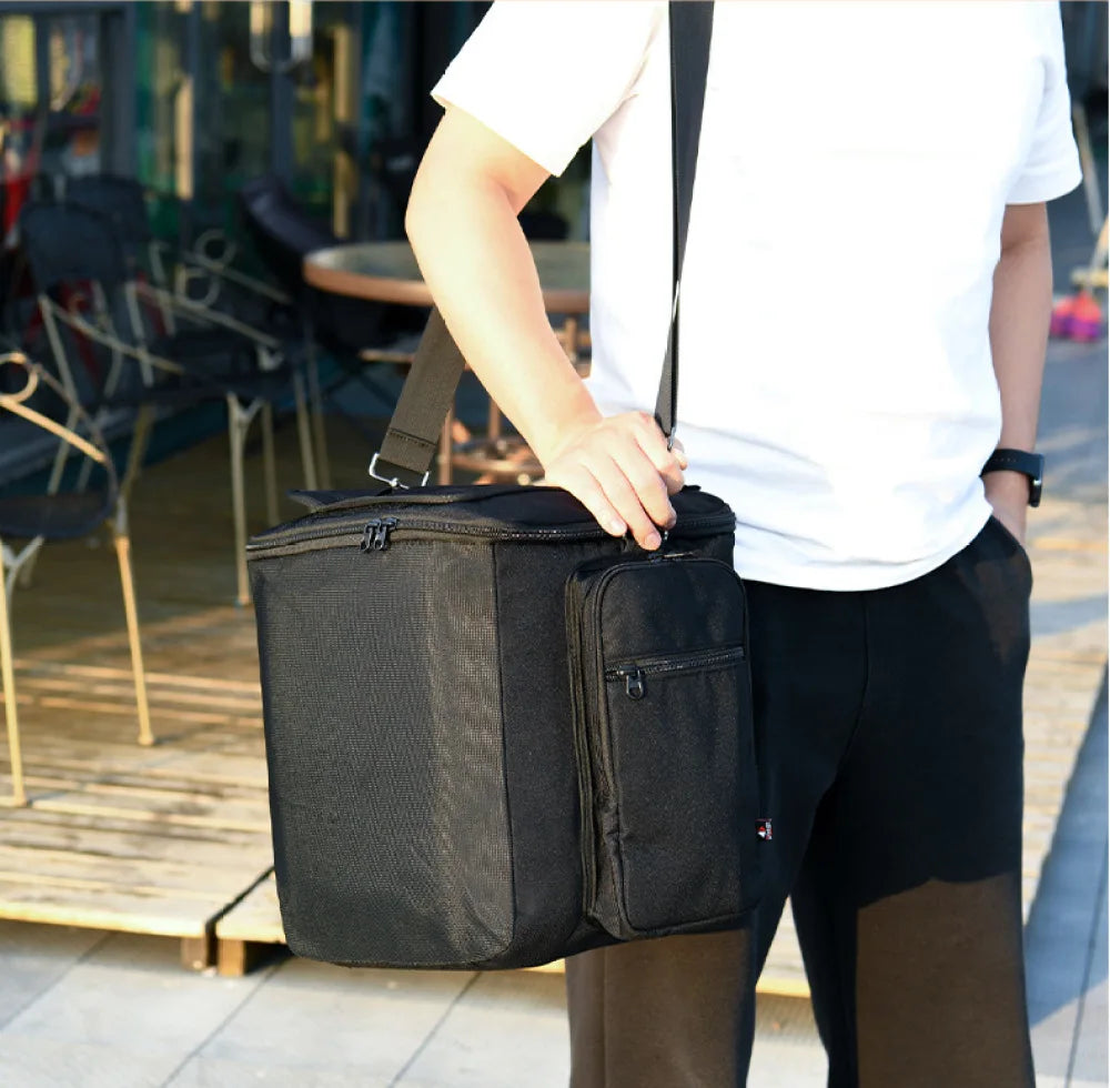 Speaker Organizer For Partybox Encore Essential Speaker Shoulder Bag Nylon Crossbody Sound Bag With Shoulder Strap Peaceful Pleasures Health and Wellness