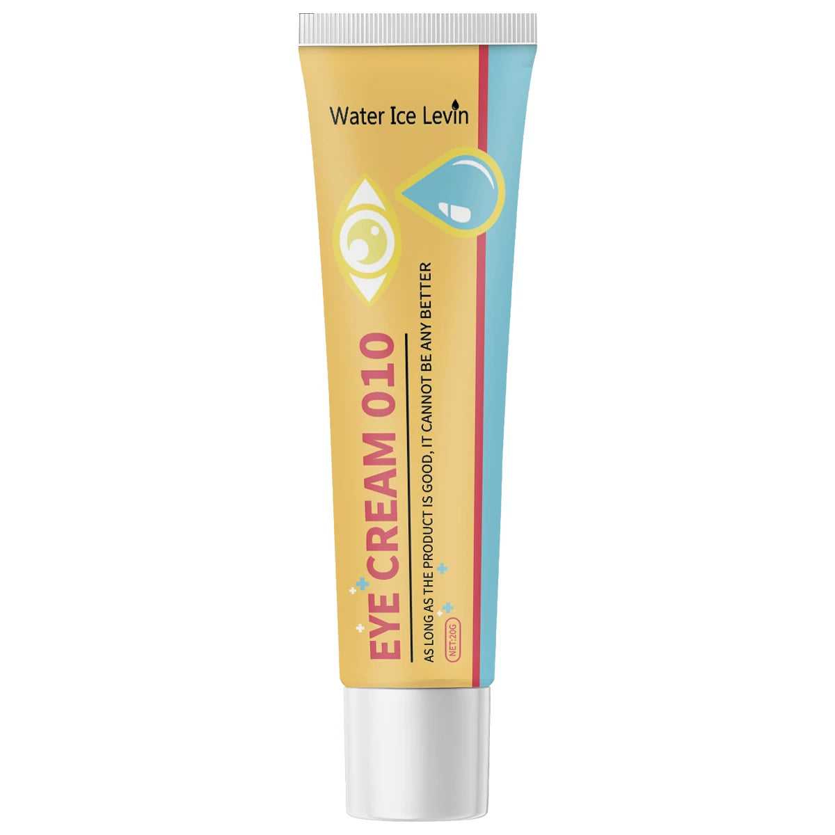 Retinol & Hyaluronic Acid Eye Cream – Hydrating Anti-Aging Eye Cream Peaceful Pleasures Health and Wellness YELLOW 20g