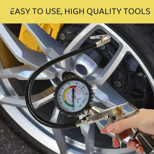 220Psi Tire Pressure Gauge for Air Compressors & Vehicles Peaceful Pleasures Health and Wellness