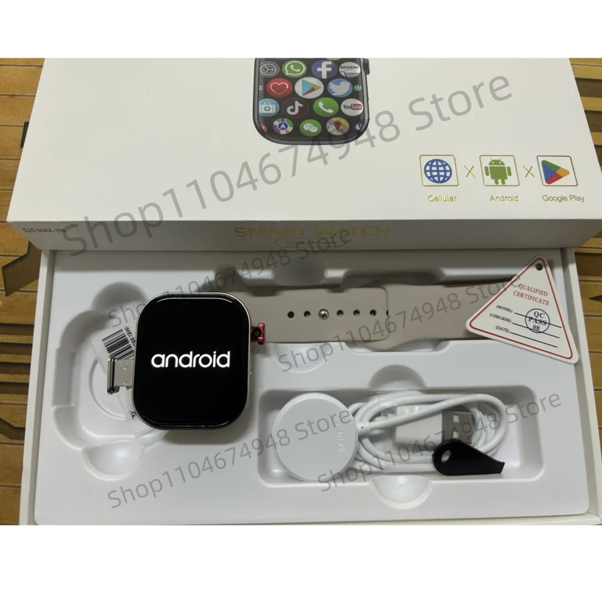 GOLDENSPIKE VP99 4G Smart Watch 2.29" AMOLED GPS 32GB+256GB