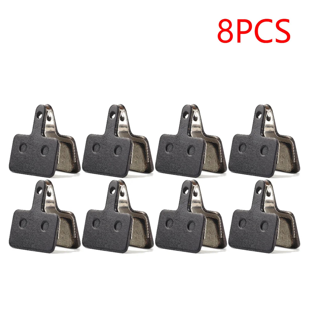 1-8Pairs Resin Bicycle Disc Brake Pads for Shimano B01S MT200 M400 MT500 M315 M525 M475 M495 M515 M975 M355 M375 MTB Bike Part Peaceful Pleasures Health and Wellness 8PCS