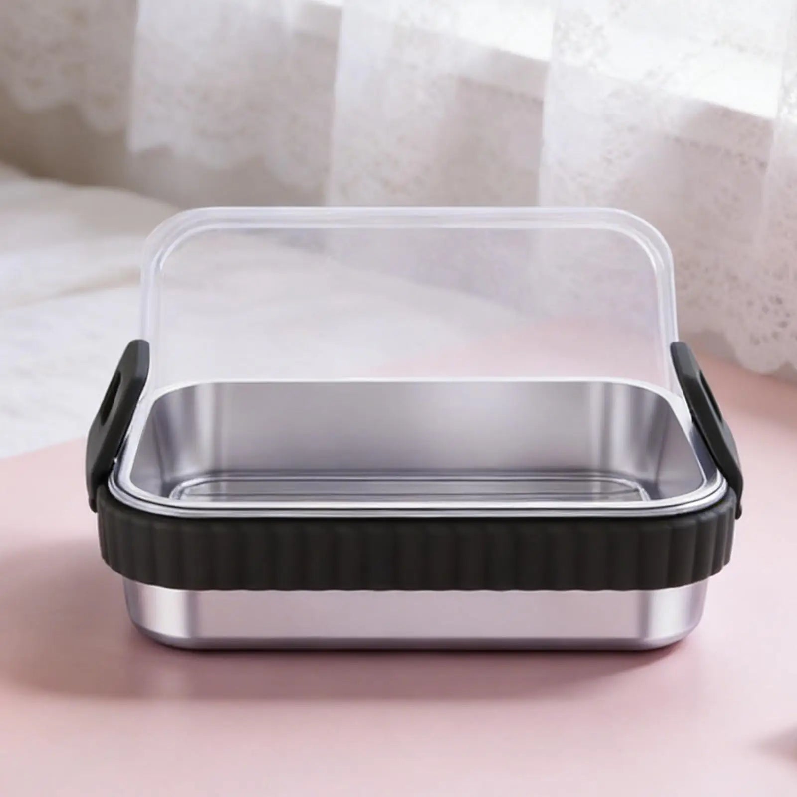 Air Fryer Basket with Lid – Non-Stick Baking & Roasting Pan Air Fryer Basket Peaceful Pleasures Health and Wellness