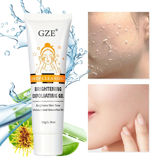 GZE Exfoliating Peeling Gel – Face Scrub for Bright Skin Facial Exfoliating Gel Peaceful Pleasures Health and Wellness