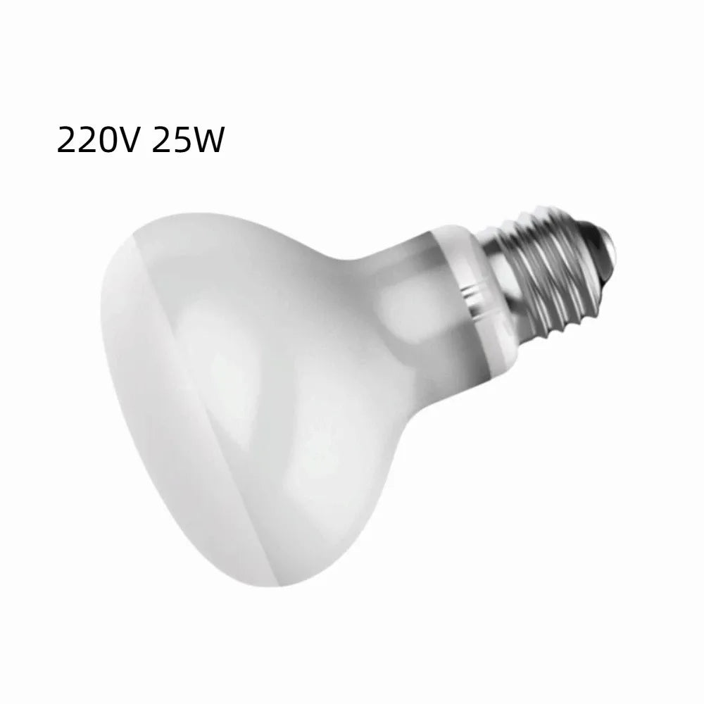 E27 UVA Reptile Heating Lamp 25–100W | Daylight Heat Bulb