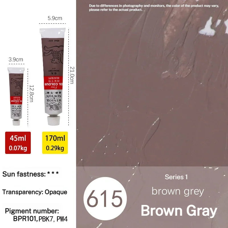 Bview Art Oil Painting Pigment Tube Acrylic Paint Artist Drawing