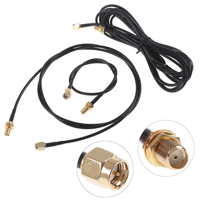 0.3-5M SMA Male to Female Cable RG174 RF Contor Adapter WIFI Antenna Cable Peaceful Pleasures Health and Wellness
