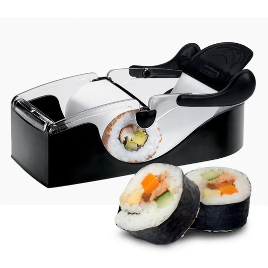 Sushi DIY Tools Seaweed Wrapped Rice And Vegetable Roll Kitchen Workers Japanese Drum Making Sushi Cake Mold Novice Kitchen Tool Peaceful Pleasures Health and Wellness