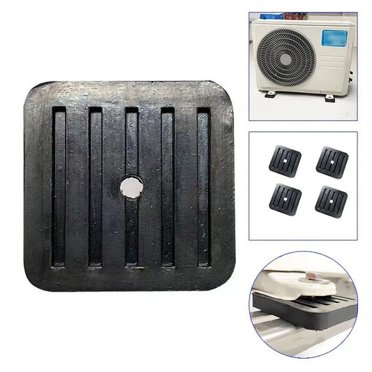 4-Pack Anti-Vibration Rubber Pads for AC Outdoor Units Anti-Vibration Pads Oasis Select