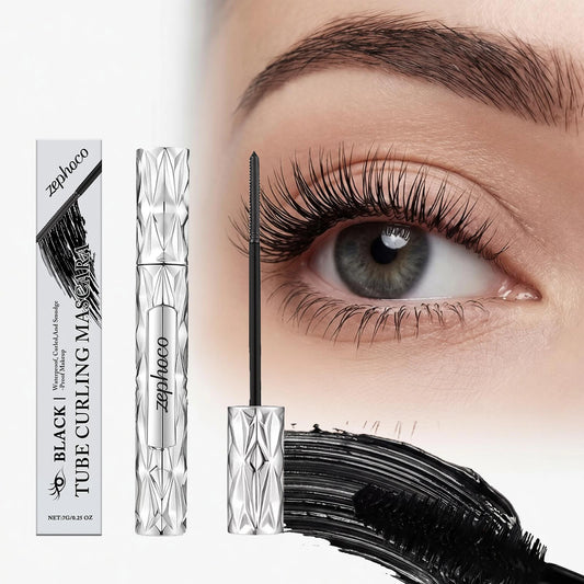 Curling Black Mascara Lash Natural Lengthening Setting Volumizing Thickening Non-smudging Eyelash Extension Daily Eye Makeup 7g Peaceful Pleasures Health and Wellness