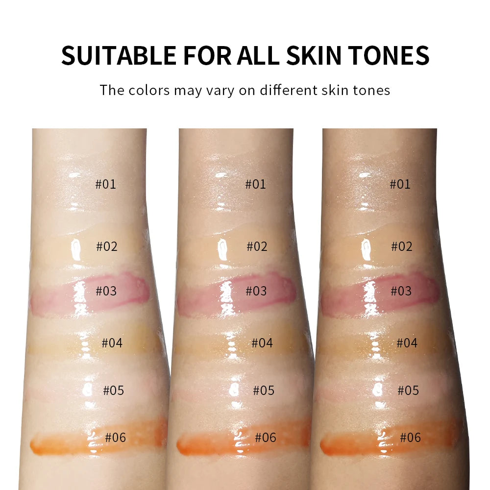 Crystal Fruit Honey Essence Lip Oil Sexy Plump Lip Jelly Strawberry Tinted Lip Liquid Waterproof Moisturize Oil Lipgloss Makeup Peaceful Pleasures Health and Wellness