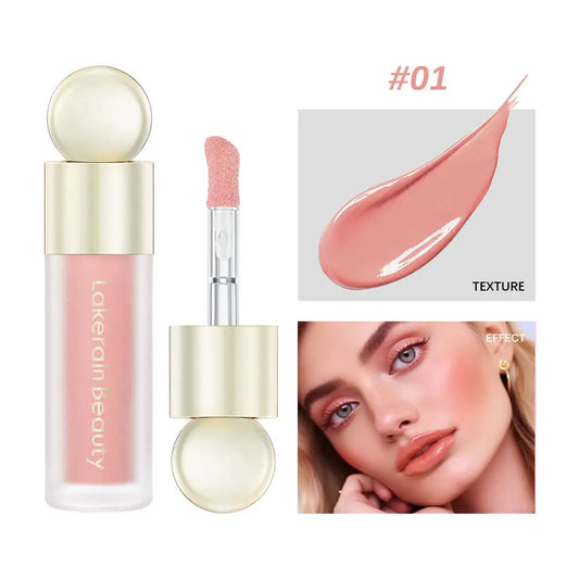 7.5ml Matte Liquid Blush Velvet Blusher Orange Peach Face Pigment Lasting Beauty Natural Cheek Tint Cream Waterproof Blush Peaceful Pleasures Health and Wellness 01