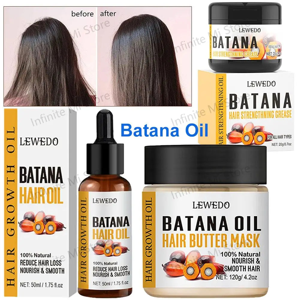Natural Batana Oil For Healthy Hair Treatment Oil Enhances Hair For Men Women Enhances Anti Hair Break Hair Conditioner Peaceful Pleasures Health and Wellness