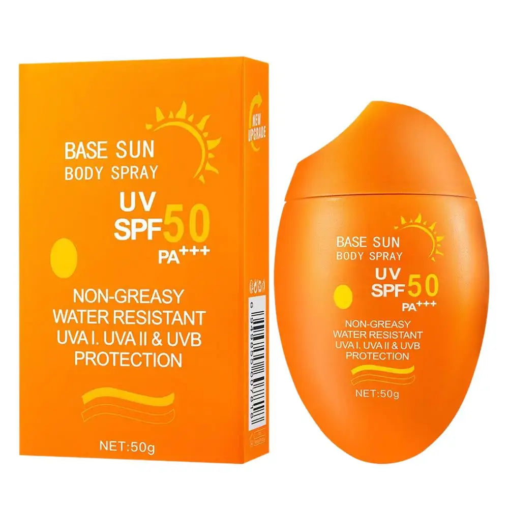 Facial Body Sakura Sunscreen Face Makeup Primer Sunblock Skin Protective Cream Oil-control Moisturizing SPF50 PA+++ Makeup Base Peaceful Pleasures Health and Wellness D 50g