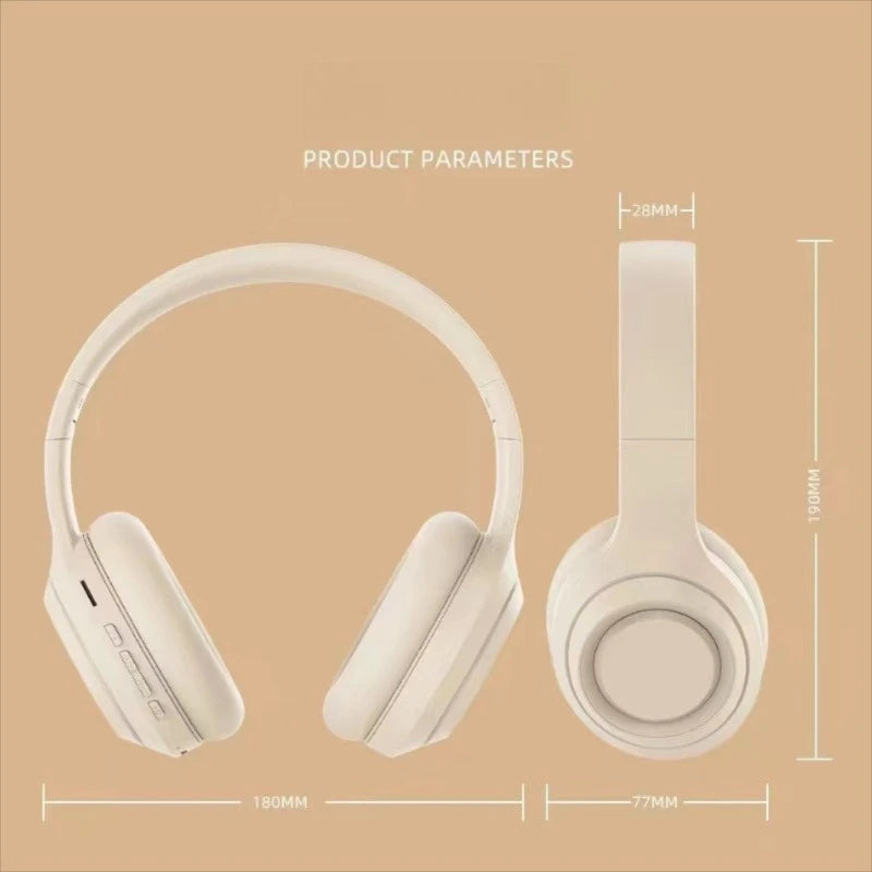 Bluetooth 5.3 Headsets Gaming Headphones Dual Mode Wireless Earphones Foldable Noise Reduction Music Headsets For iPhone Xiaomi Peaceful Pleasures Health and Wellness