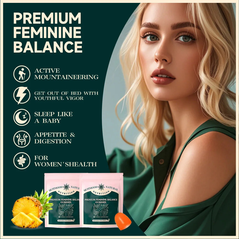 1/2/3 bags Vital Balance Gummies, support for women and their partners, Women's Health gummies - Promote Healthy life Peaceful Pleasures Health and Wellness