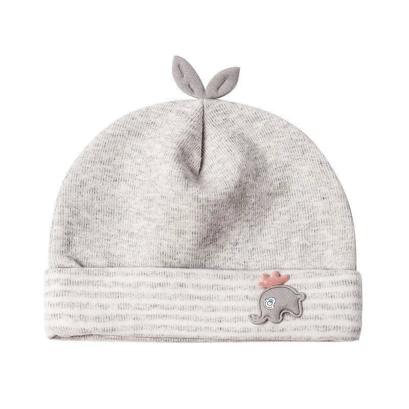Soft Cotton Newborn Baby Beanie Hat | Boys & Girls 0-12 Months