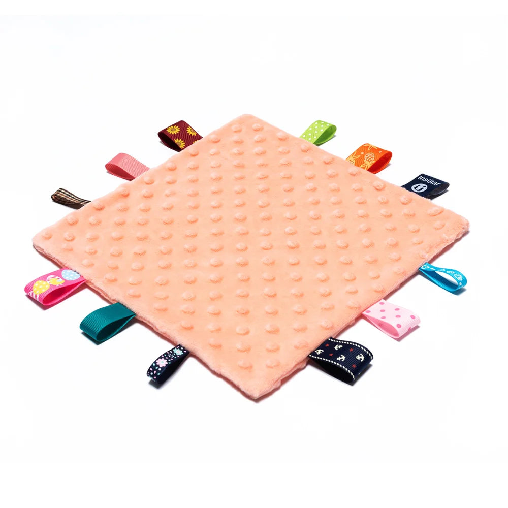 Baby Taggies Comfort Blanket | Soft Soothe Towel for Newborns