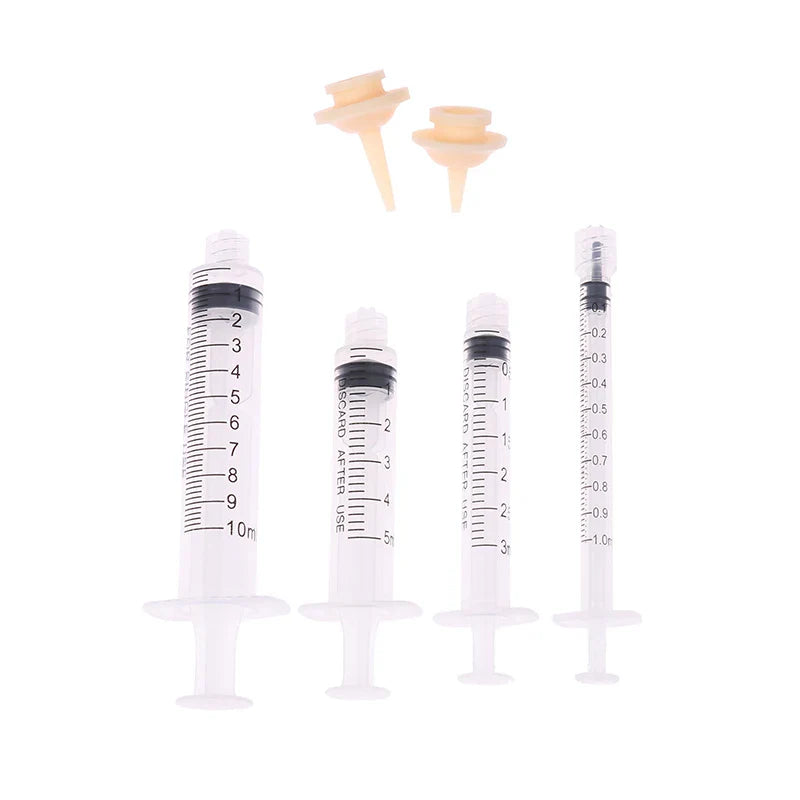Pet Oral Syringe Feeder with Silicone Nipple | Puppy Kitten