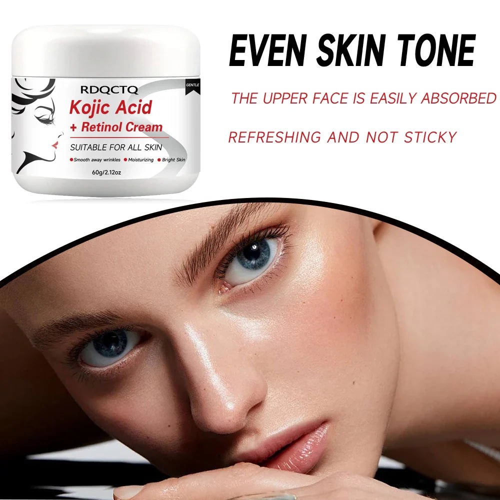 Kojic Acid & Retinol Face Cream | Daily Moisturizer 30/60g