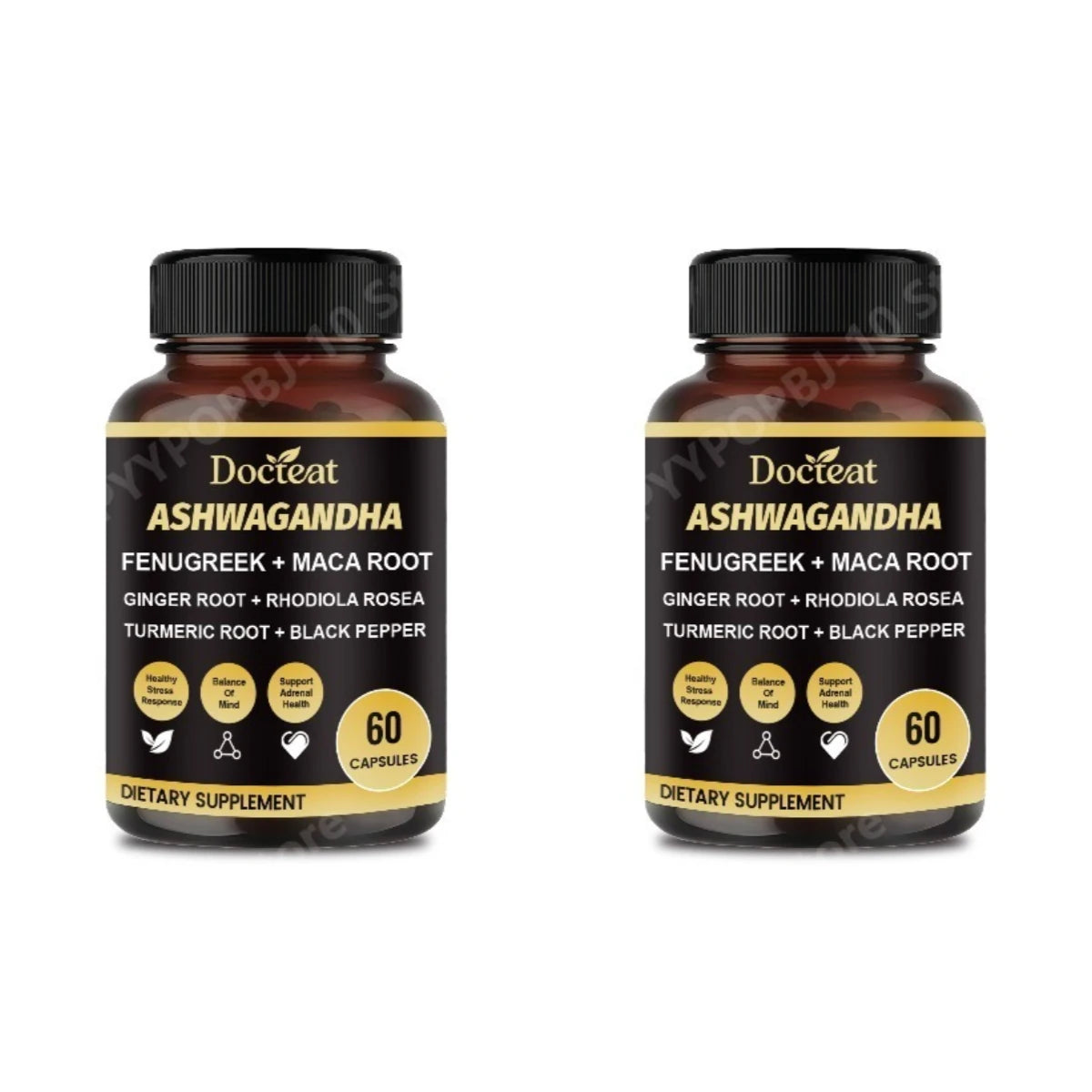 Ashwagandha Root Extract Capsules – Calm & Balance | 60ct