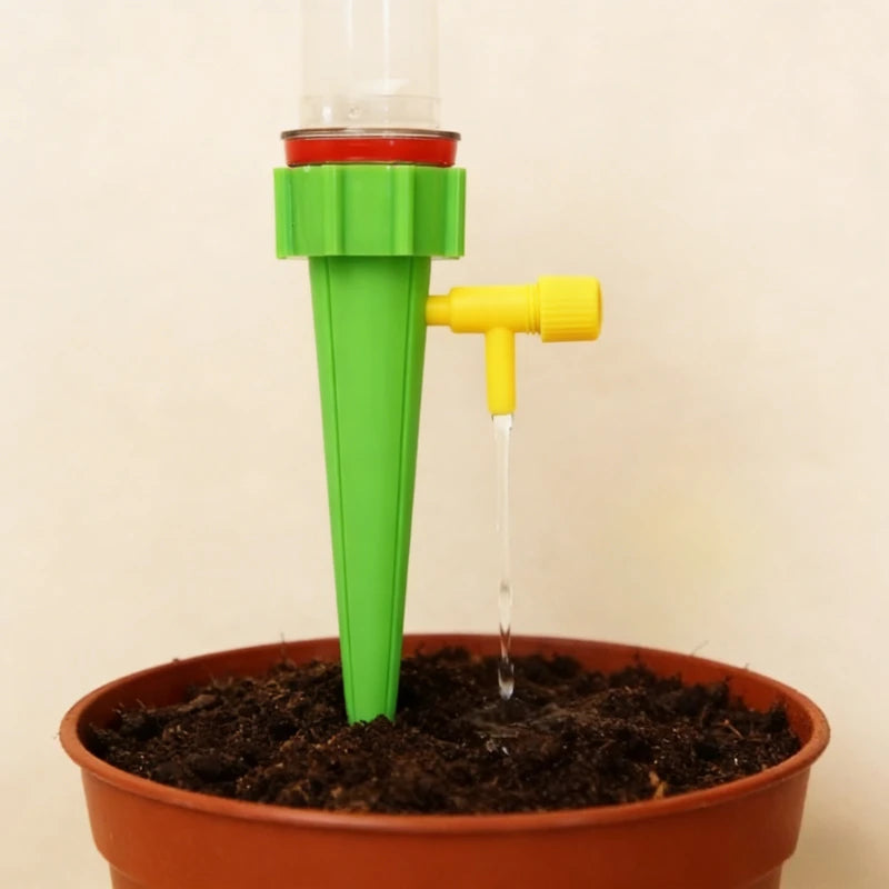 Automatic Plant Watering Device Lazy Drip Irrigation System for Home & Garden Travel Self-Watering Tool for Potted Plants Peaceful Pleasures Health and Wellness