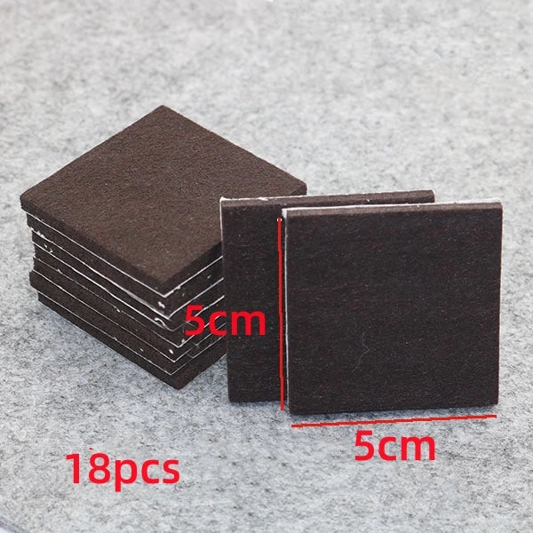 Felt Furniture Leg Pads 18–128pcs | Self-Adhesive Floor Protectors