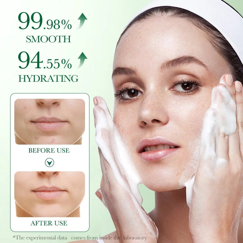 BIOAOUA Nourishing Centella Asiatica Facial Cleanser for Deep Pore Cleansing and Soothing Skin Care 100g Peaceful Pleasures Health and Wellness
