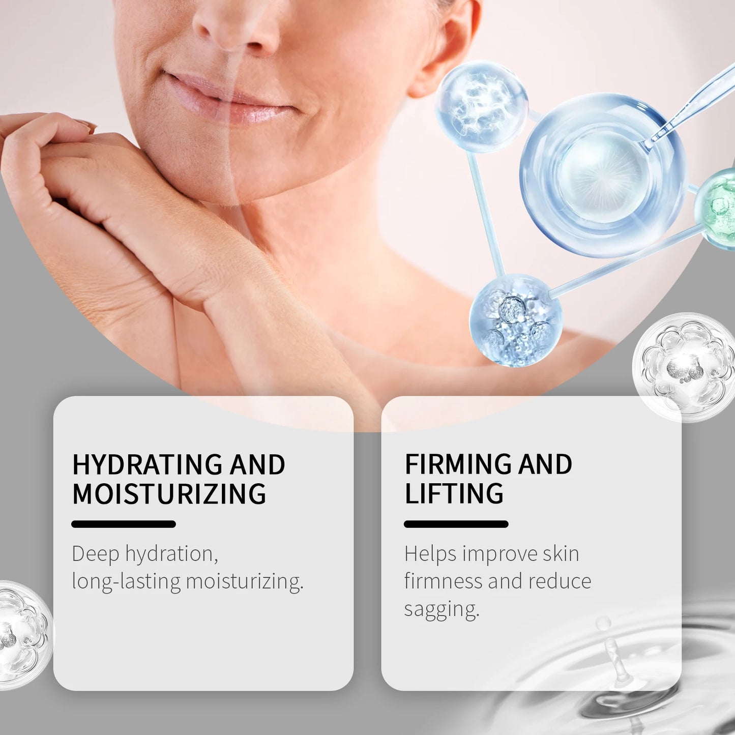 Hoygi 30ml Hydrating Face Serum Roller Set | Anti-Aging Glow