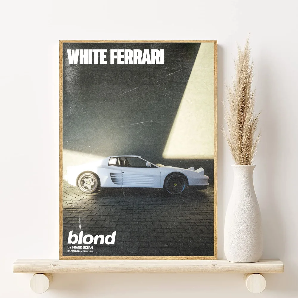 A-Frank_Ocean Poster HD art sticky wall waterproof home living room bedroom bar aesthetic decoration Peaceful Pleasures Health and Wellness z7 15X20cmNoframe