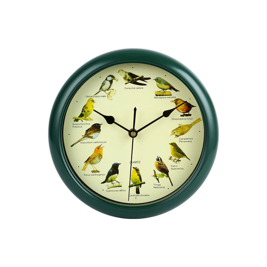 Wall Hanging Clock Decor Singing Bird Wall Clock Bird Clock With Sound Hanging Clock Decor for Kitchen Walls Shelf Decoration Peaceful Pleasures Health and Wellness B