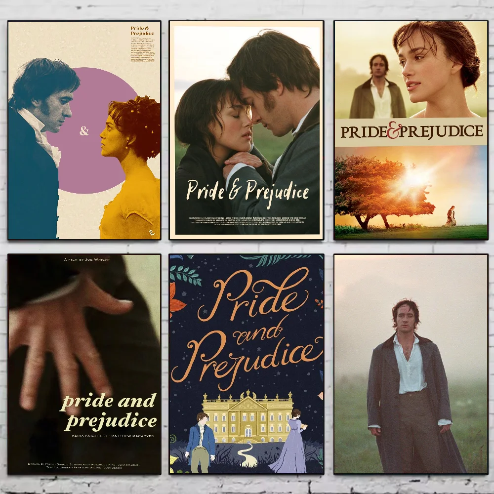 Pride & Prejudice HD Wall Poster – Waterproof PVC Art Print Wall Art Poster Peaceful Pleasures Health and Wellness