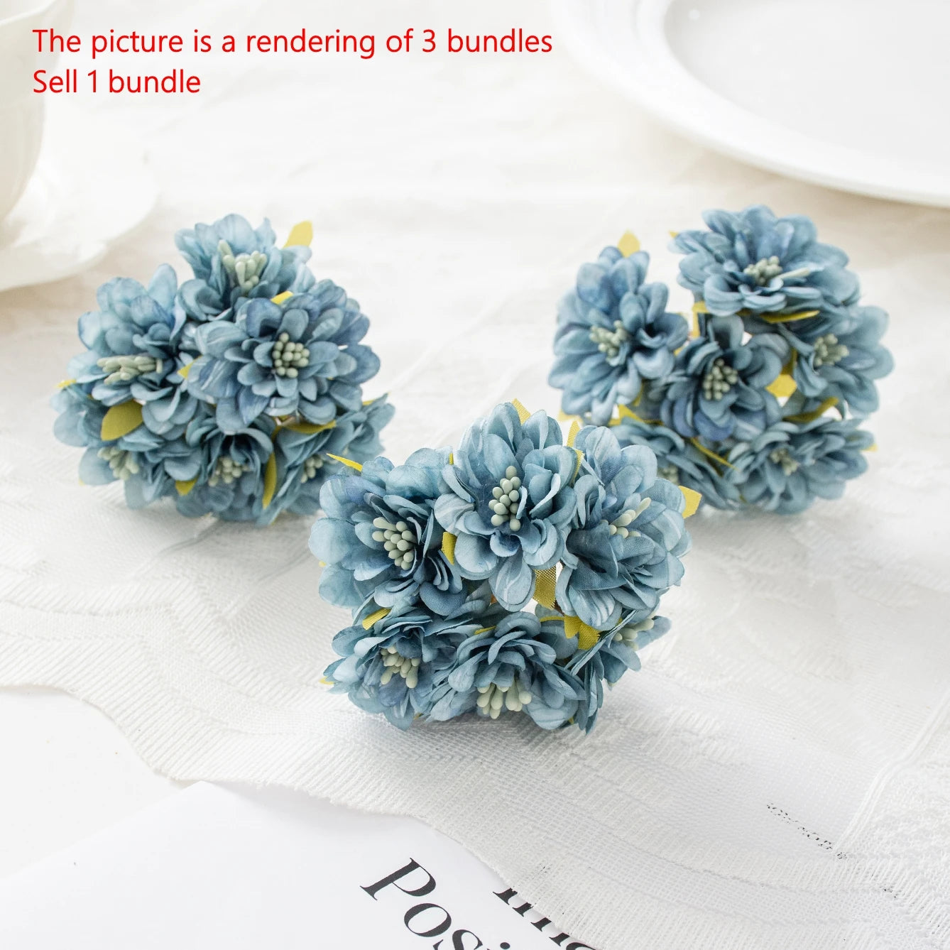 Artificial Silk Mini Rose Bouquets | Wedding & Home Décor