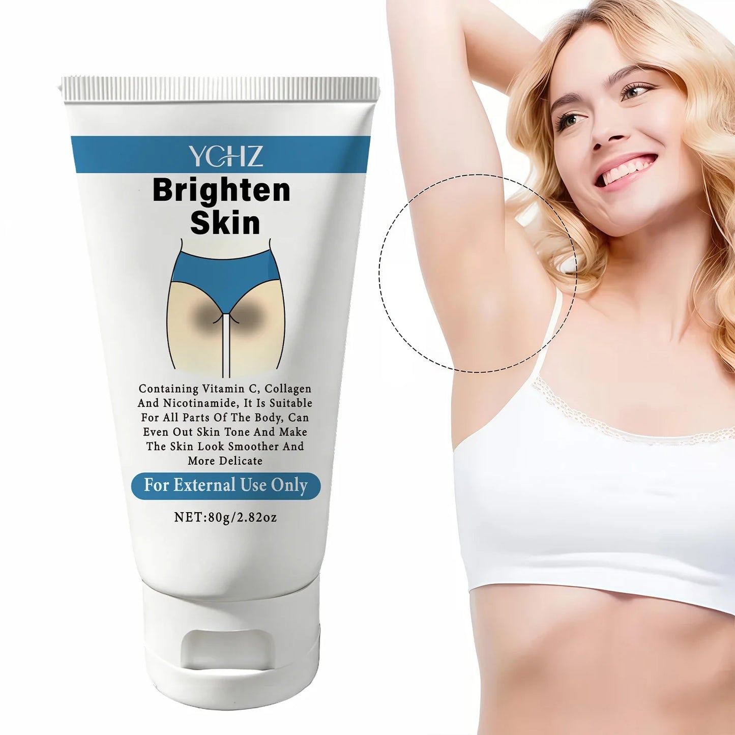 YCHZ Skin Brightening Collagen Moisturizing Cream 80g