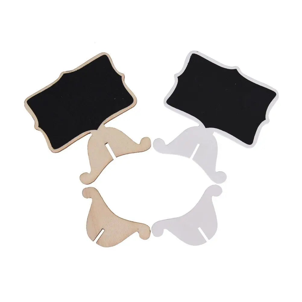 Mini Wooden Writing Small Blackboard Desktop Message Decorative