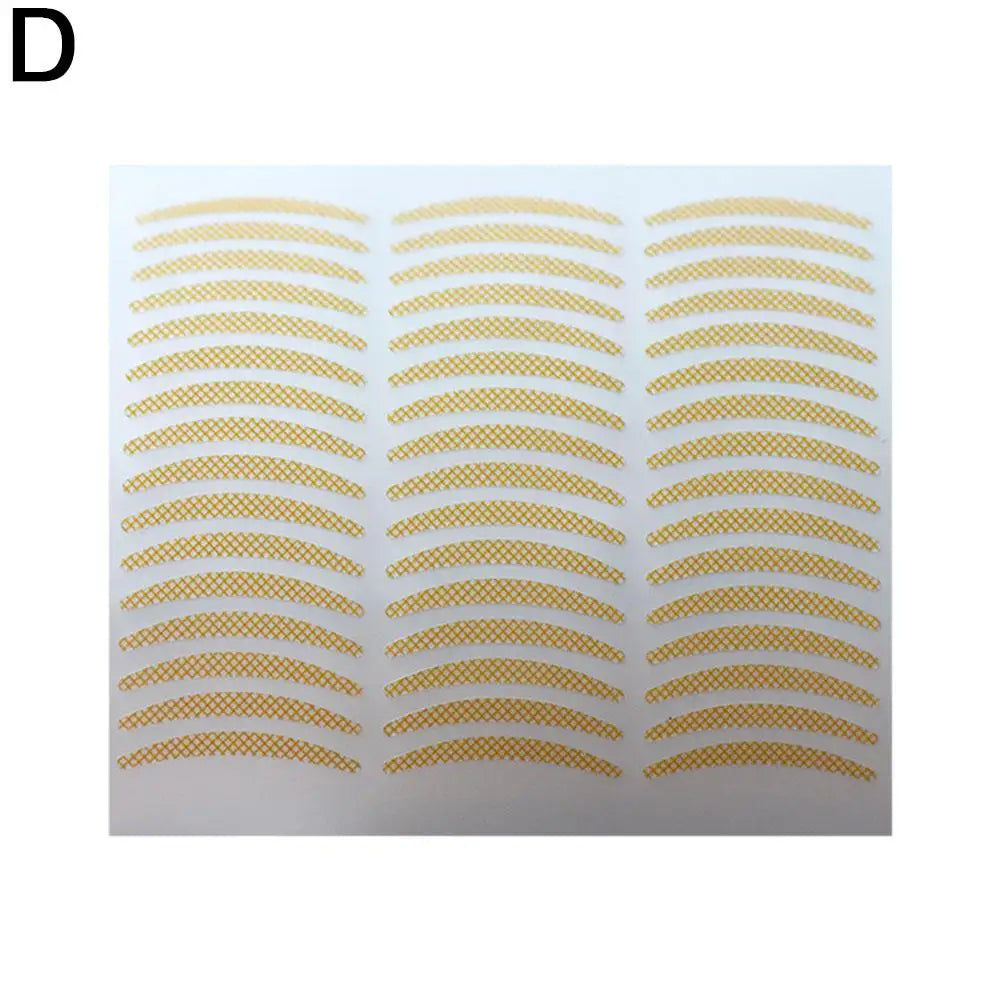 Invisible Lace Mesh Double Eyelid Tape – 48 Strips, Natural Look