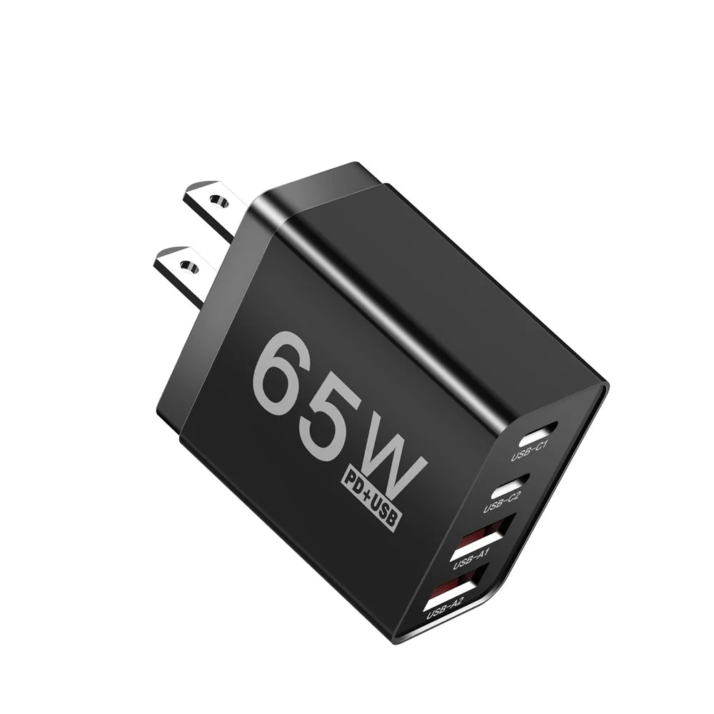 65W USB-C Fast Charger AU Plug – iPhone Samsung Xiaomi