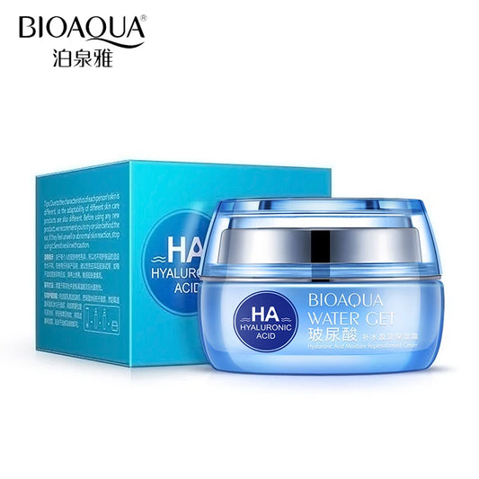 BIOAQUA Hyaluronic Acid Face Cream – Moisturizing & Firming 50g Face Moisturizer Cream Peaceful Pleasures Health and Wellness Default Title