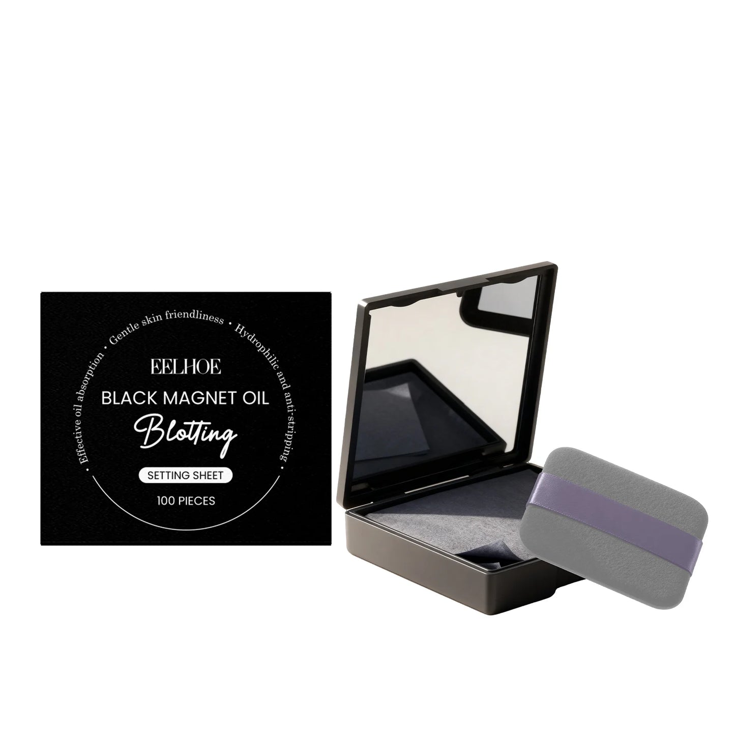 Eelhoe Facial Oil-Blotting Papers 100pc | Matte Oil Control Oil Blotting Sheets Peaceful Pleasures Health and Wellness 100pcs Boxed